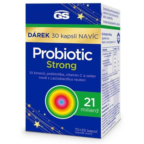 GS Probiotic Strong - Пробиотик Strong cps.70+30 подарок